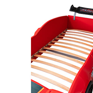 Merso Rüzgarlıklı Mdf Bazalı Full Ledli Arabalı Yatak + 1 Adet Comfort Yatak