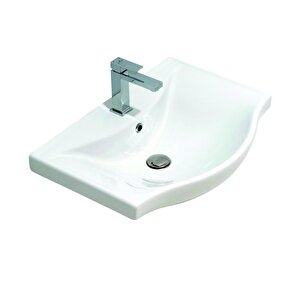 Kahire 65 Cm Mdf Banyo Lavabolu Alt Dolap Antrasit