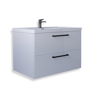 Batum 65 Cm Mdf Banyo Lavabolu Alt Dolap Beyaz