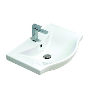 Teta Home Kahire 80cm Antrasit Mdf Banyo Dolabı Seti