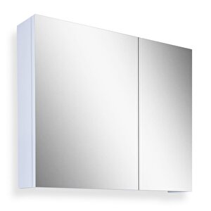 Tokyo 65cm Mdf Banyo Üst Aynalı Dolap Beyaz