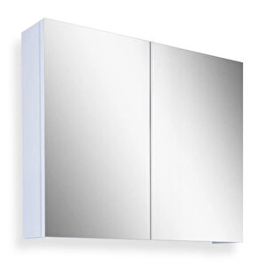 Tokyo 65cm Mdf Banyo Üst Aynalı Dolap Beyaz