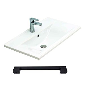 Teta Home Prag 80 Cm Mdf Banyo Dolabı Seti