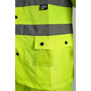 Bestguard Yağmurluk Oxford Reflektörlü Takım Sarı XL