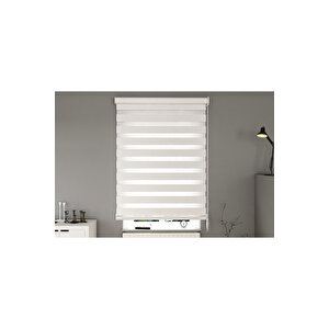 Gi̇vayo Stor Beyaz Zebra Stor Perde130 X 200 130x200 cm