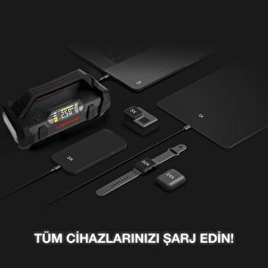 Lokithor Ja2500 12v 2500amp Lifepo4 Akıllı Akü Takviye + Pompa + Powerbank + Led Lamba