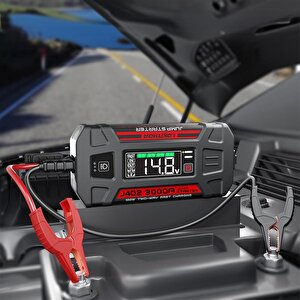 Lokithor J402 12v 3000amp Li-polimer Akıllı Akü Takviye + Powerbank + Led Lamba