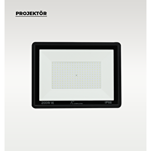200W Led Projektör 6500K (Beyaz Işık)