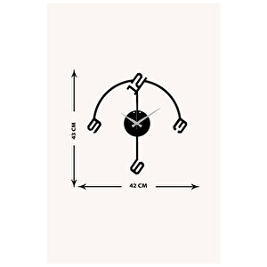 Modern Art Metal Duvar Saati Artclock-108