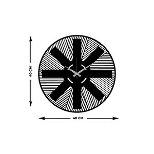 Serisi Metal Duvar Saati Artclock-185