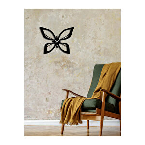 Butterfly Metal Duvar Saati