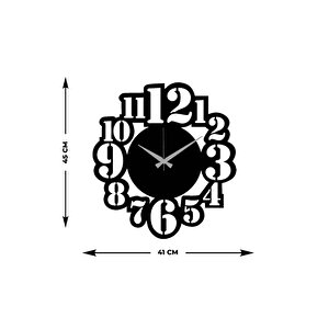 Modern Number Metal Duvar Saati Artclock-192