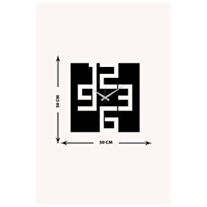 Modern Text Metal Duvar Saati Artclock-092
