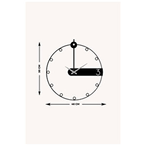 Modern Minimalist Metal Duvar Saati