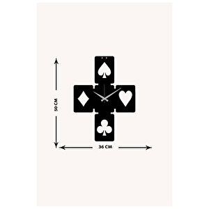 Blackjack Metal Duvar Saati