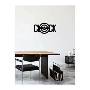 Modern Text Metal Duvar Saati Artclock-086
