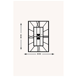 Modern Roma Metal Duvar Saati Artclock-169