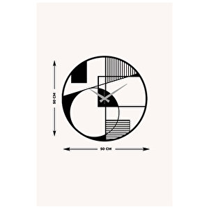 Modern Art Metal Duvar Saati Artclock-217