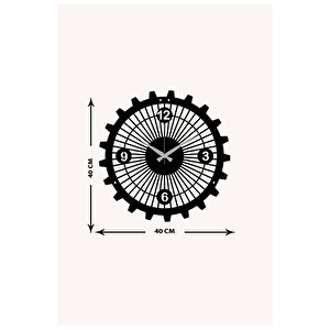 Gearwheel Metal Duvar Saati Artclock-066
