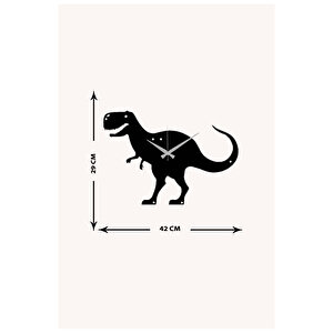 T-rex Metal Duvar Saati