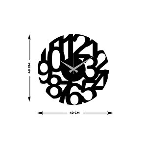 Modern Number Metal Duvar Saati Artclock-211
