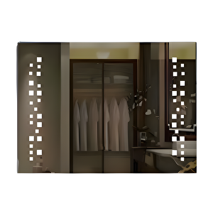 60x120 Cm. Led Işikli On/off Banyo Aynası K2160120