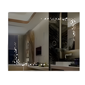 60x120 Cm. Led Işikli On/off Banyo Aynası K1660120