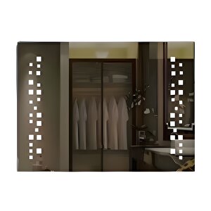 80x100 Cm  Led Işikli On/off Banyo Aynası K2180100