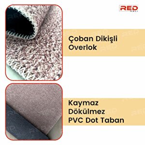 Dijital Baskı Yıkanabilir Kaymaz Taban Kilim Desenli Gri Salon Halısı Mutfak Halısı Yolluk