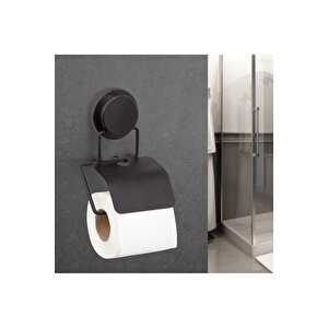 Magic Fix Sihirli Yapışkan Siyah Kapaklı Tuvalet Kağıtlık