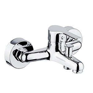 Lavabo Banyo Mutfak Bataryası Mix Sıcak Soğuk Çift Su Girişli Musluk Batarya Evye
