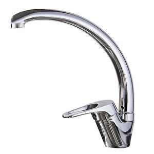 Kuğu Mix Banyo Lavabo Musluğu Eyve Sıcak Soğuk Çift Su Girişli Çeşmesi Bataryası 19 Cm