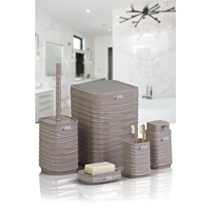 Okyanus Home Luna Vizon Kare 5'li Banyo Seti