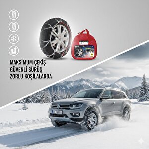 X Model 4x4 Güçlü Premium Lastik Kar Zinciri - Grup 38