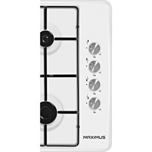 Minisan Maximus Mx Se 6401 Slim Beyaz Set Üstü Ocak