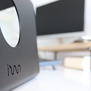 Hansdo Monitör Standı - Laptop Standı - Monitör Yükseltici - Mdf Lam - Safir Meşe - WMS2650