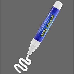 Derz Kalemi Hızlı Kuruyan Su Bazlı Kokusuz Kalıcı Fayans Yenileme Kalemi Beyaz (3 Adet)
