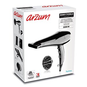 Arzum Ar5007 Shiny 2200 W İyonlu Saç Kurutma Makinesi