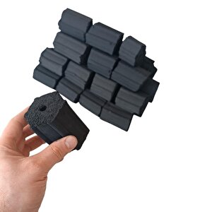 Prado Kostaklı Briket Delikli Piknik Mangal Kömürü 10 Kg