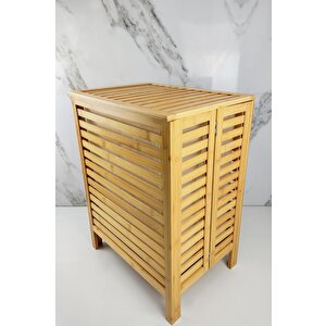 Digithome Bambu Çamaşır Kirli Sepeti Banyo Düzenleyici – B9123 C1-1-100