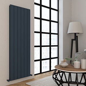 Angers Double Alüminyum Radyatör 180x59,5cm Kumlu Antrasit