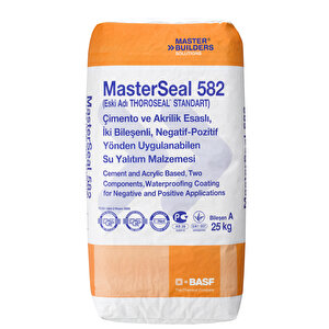 Basf Masterseal 582-çimento Ve Akrilik Esaslı Iki Bileşenli Çift Yönden Uygulanabilen Su Yalıtım Malzemesi