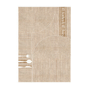 Dijital Kaymaz Yıkanabilir İskandinav Modern Geometrik Çizgili Kitchen Mutfak Halısı 120x180 cm