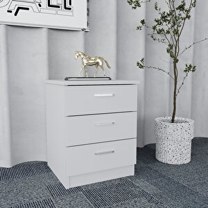 Plus 4'lü Ofis Takımı Model 7 Beyaz Montaj Dahil