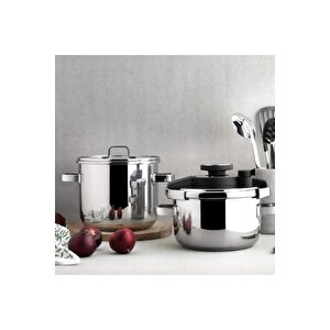 Compact Inox Düdüklü Ten.seti -2 Li-4 Prç.
