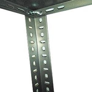 Rafburada® 9 Katlı Galvaniz Çelik Raf. Depo, Kiler, Dosya Rafı 31x60-1.00 Mm-200 Cm