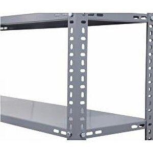 Rafburada® 9 Katlı Galvaniz Çelik Raf. Depo, Kiler, Dosya Rafı 31x60-1.00 Mm-200 Cm