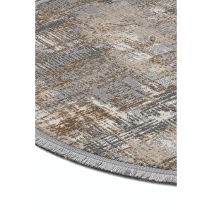 Konfor Notta 1107 Yuvarlak Modern Halı 100x100 cm