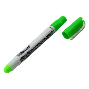 Silinebilir Tebeşir İşaretleyici Mercure Yeşil Kalem Metal Plastik Cam Ahşap Yüzey Yağlı Boya Uç