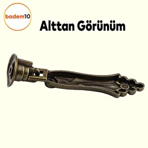 Üzümlü Sallama Sarkaç Metal Eskitme Antik Sarı Halka Mobilya Mutfak Dolap Kulpu Kulbu Kulpları